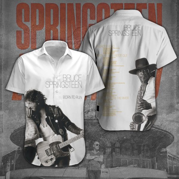 Bruce Springsteen Short Sleeve Dress Shirt - TANTN 1041