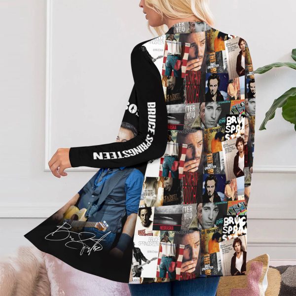 Bruce Springsteen Women's Patch Pocket Cardigan - TANTN 1525