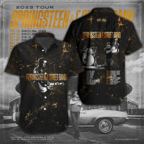 Bruce Springsteen Short Sleeve Dress Shirt - TANTN 1048