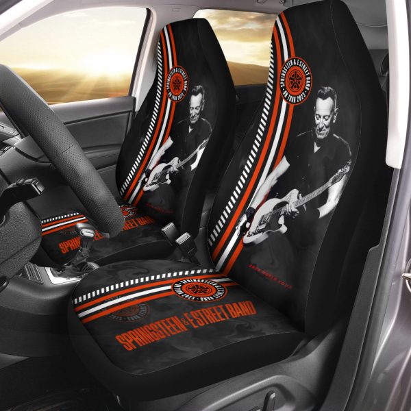 Bruce Springsteen 2PCS Car Seat Cover - TANTN 1410