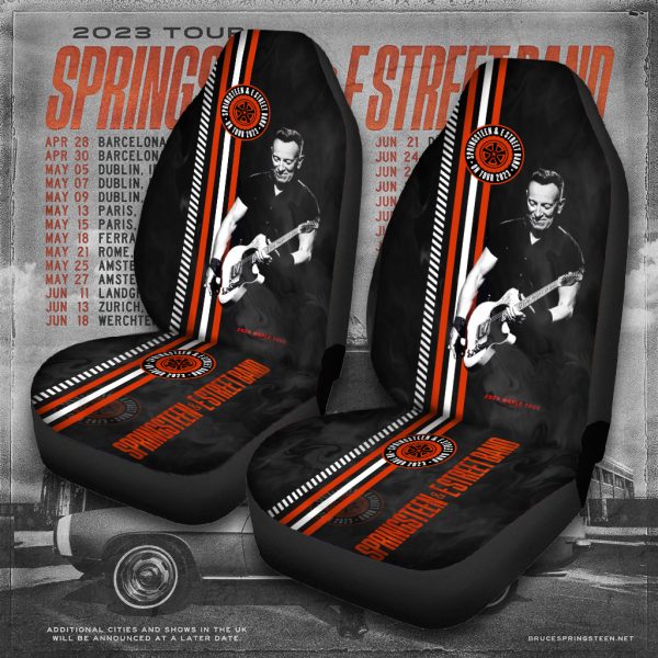 Bruce Springsteen 2PCS Car Seat Cover - TANTN 1410