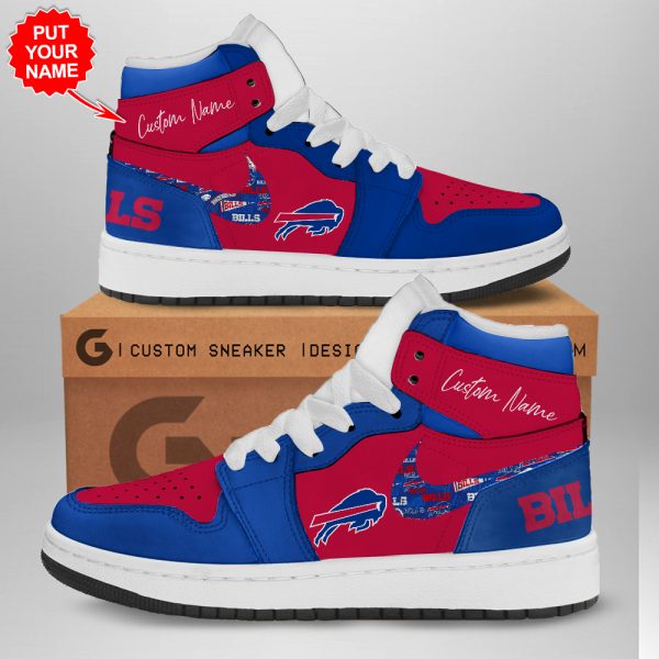 Personalized Buffalo Bills AJ 1 Sneaker - TANTN 1566