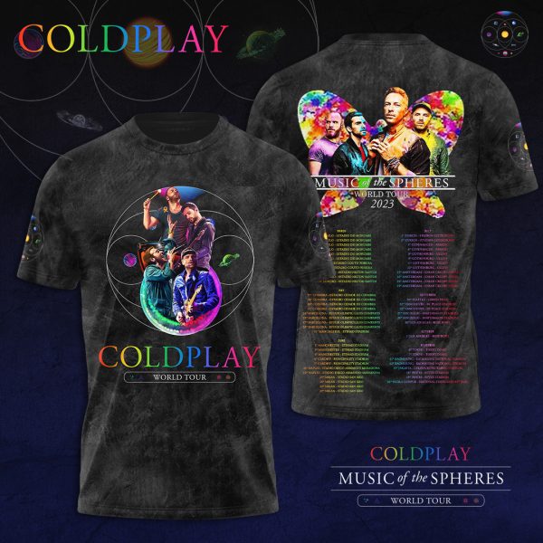 Coldplay 3D Apparel - TANTN 1534