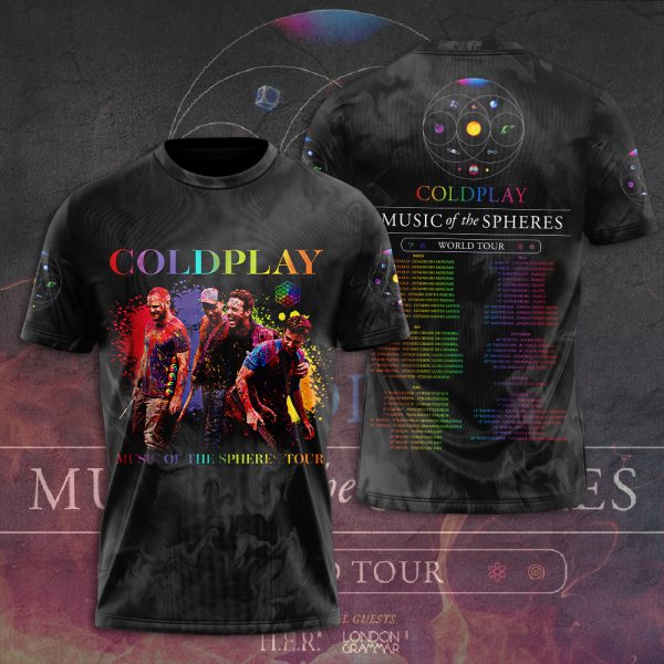 Coldplay 3D Apparel - TANTN 1532