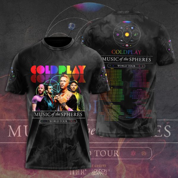 Coldplay 3D Apparel - TANTN 1535