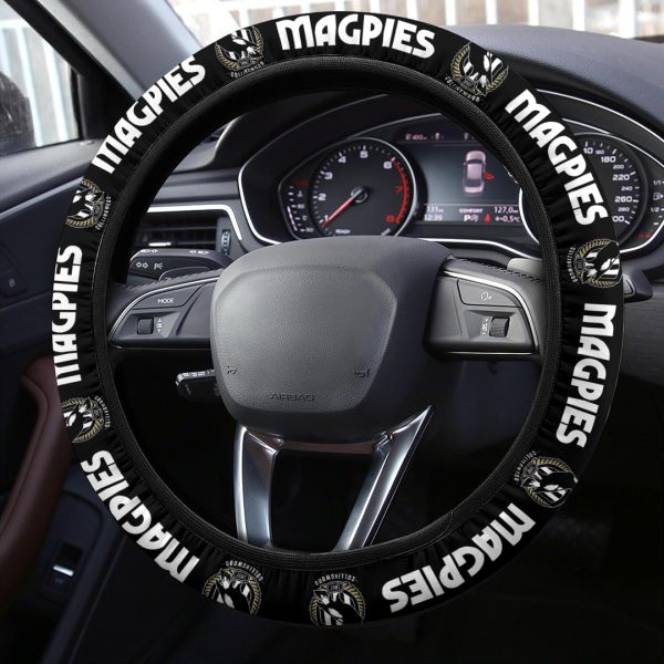 Collingwood FC Steering Wheel Cover - VANDH 399