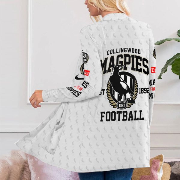 Collingwood FC Women's Patch Pocket Cardigan - VANDH 449