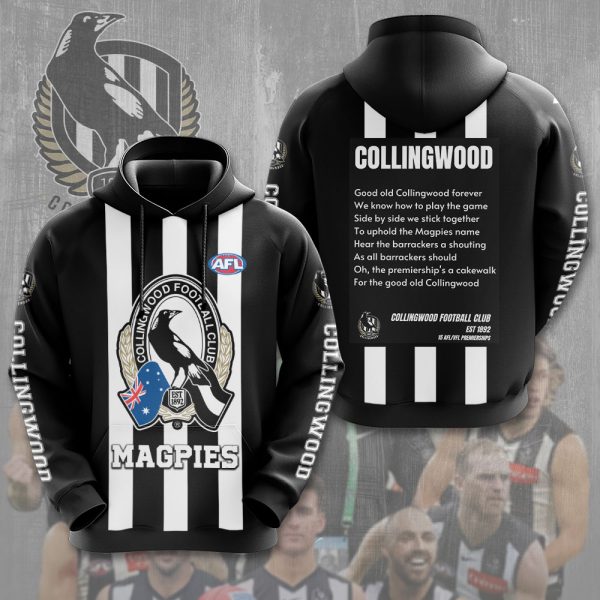 Collingwood FC 3D Apparel - VANDH 383