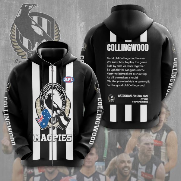 Collingwood FC 3D Apparel - VANDH 383
