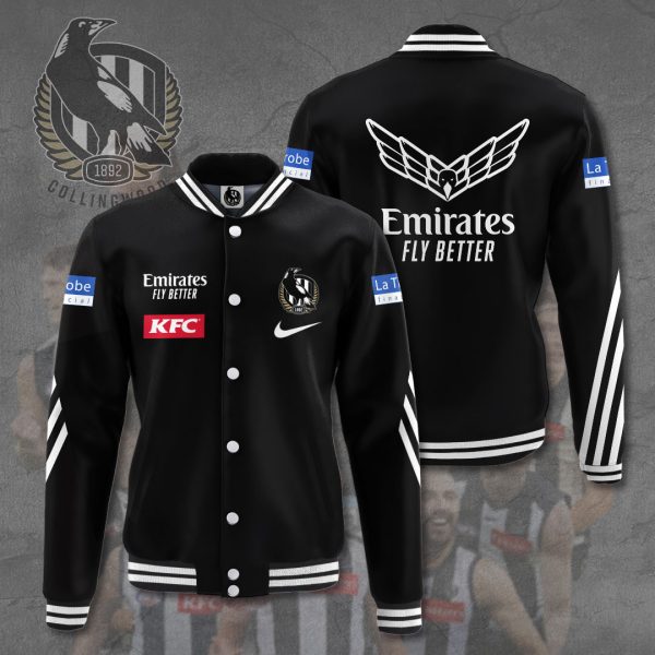 Collingwood FC Varsity Jacket - VANDH 336