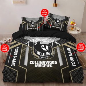 Personalized Collingwood FC Bedding set - VANDH 348