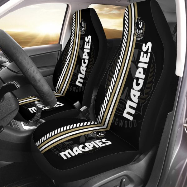 Collingwood FC 2PCS Car Seat Cover - TANTN 1491