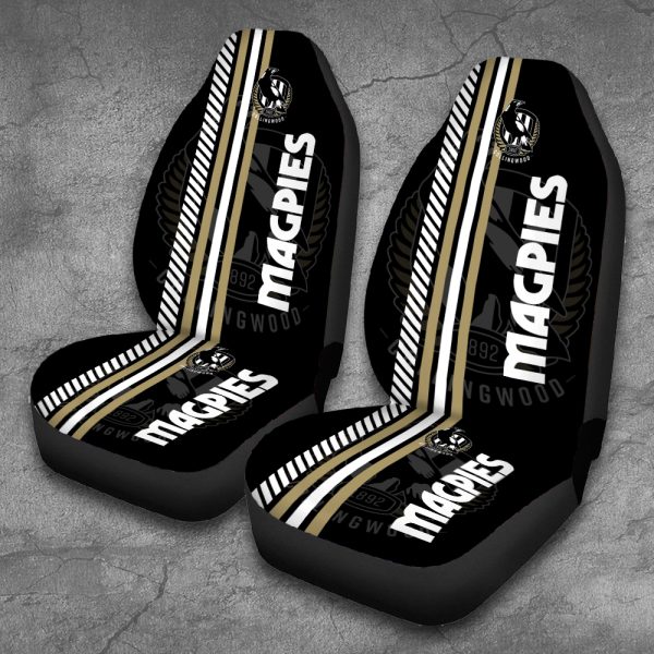 Collingwood FC 2PCS Car Seat Cover - TANTN 1491