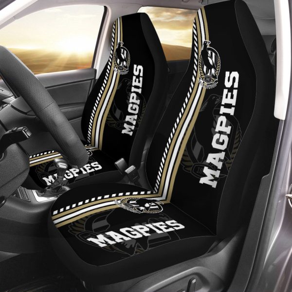 Collingwood FC 2PCS Car Seat Cover - VANDH 405