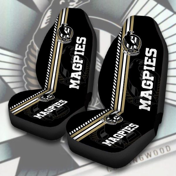 Collingwood FC 2PCS Car Seat Cover - VANDH 405