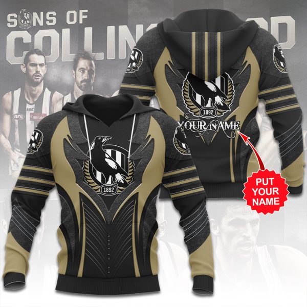 Personalized Collingwood FC 3D Apparel - VANDH 346