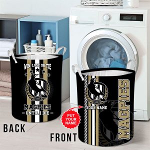 Personalized Collingwood FC Laundry Basket - VANDH 386