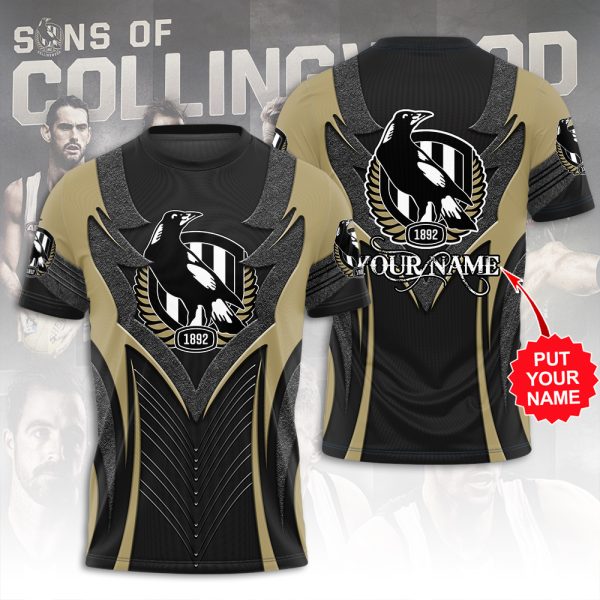 Personalized Collingwood FC 3D Apparel - VANDH 346