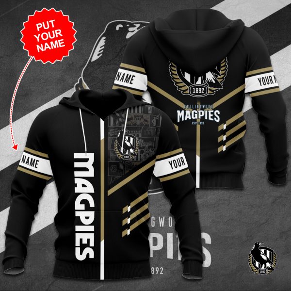 Personalized Collingwood FC 3D Apparel - TANTN 1560