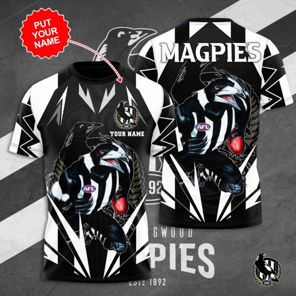 Personalized Collingwood FC 3D Apparel - TANTN 1567