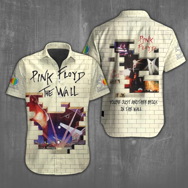 Pink Floyd Short Sleeve Dress Shirt - NGHIAVT 0059