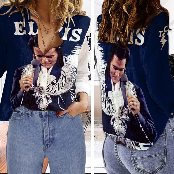Elvis Presley 3D Linen Shirt - NGHIAVT 0145