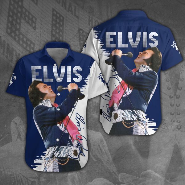 Elvis Presley Short Sleeve Dress Shirt - NGHIAVT 0146