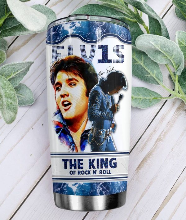 Personalized Elvis Presley Tumbler Cup - VANDH 188