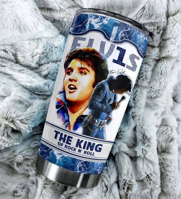 Personalized Elvis Presley Tumbler Cup - VANDH 188