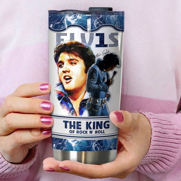 Personalized Elvis Presley Tumbler Cup - VANDH 188