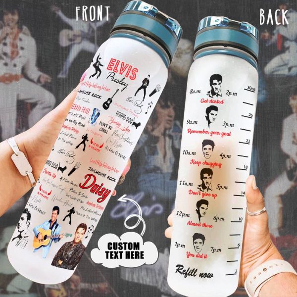 Personalized Elvis Presley Tracker Bottle - VANDH 135