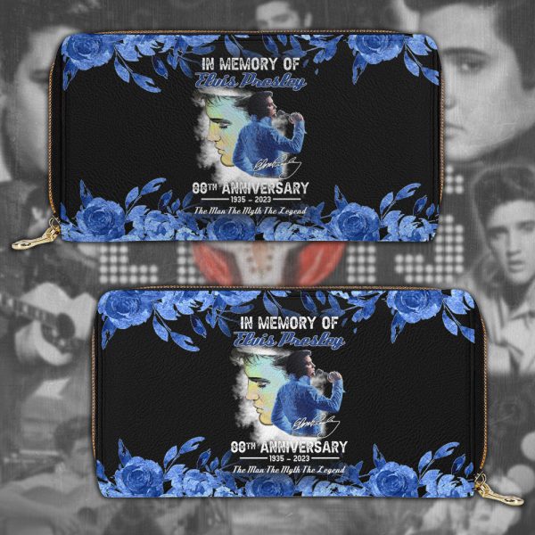 Elvis Presley Leather Long Wallet - VIETDQ0126