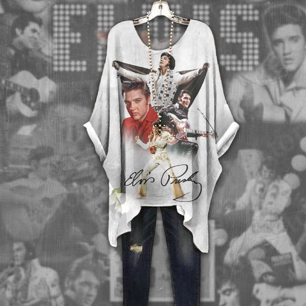 Elvis Presley Women's Bat Sleeve Shirt - VIETDQ0107