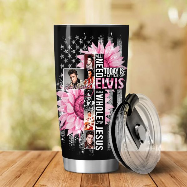 Personalized Elvis Presley Tumbler Cup - VANDH 247