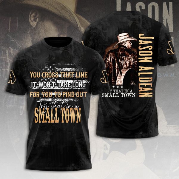 Jason Aldean 3D T-Shirt- VANDH 393