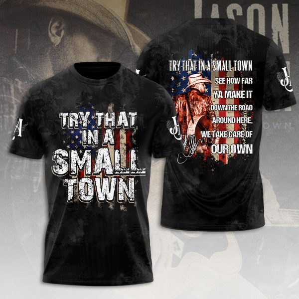Jason Aldean 3D T-Shirt- VANDH 397