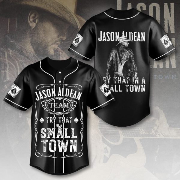Jason Aldean Baseball Jersey - VANDH 372