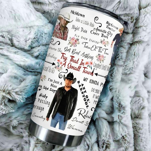 Personalized Jason Aldean Tumbler Cup - VANDH 367