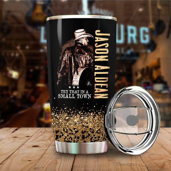 Personalized Jason Aldean Tumbler Cup - VANDH 368