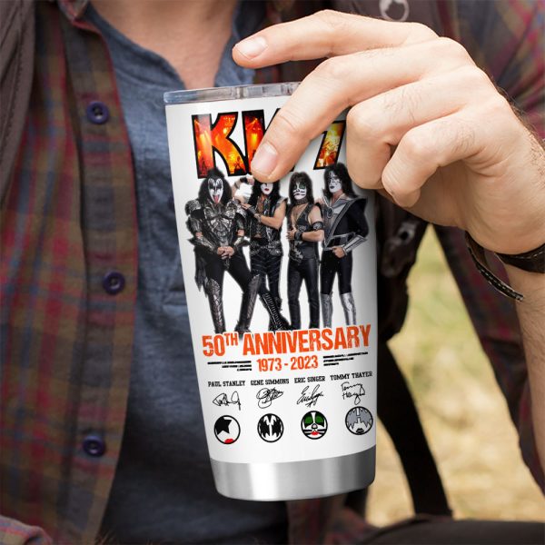 Kiss Band Tumbler Cup - HOATT 3792
