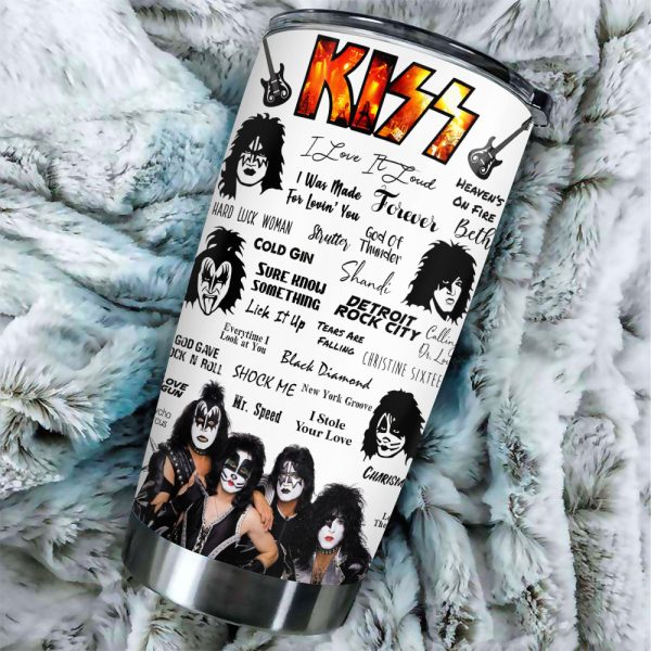 Kiss Band Tumbler Cup - HOATT 3792