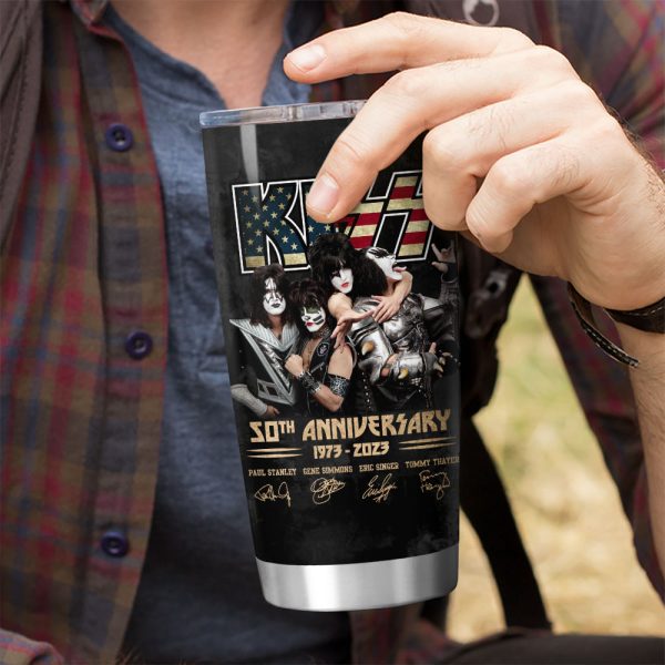 Kiss Band Tumbler Cup - HOATT 3833