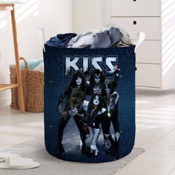 Kiss Band Laundry Basket - HOATT 2787