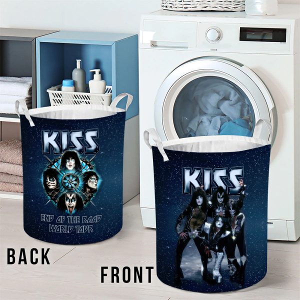 Kiss Band Laundry Basket - HOATT 2787