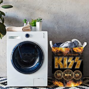 Kiss Band Laundry Basket - HOATT 2821
