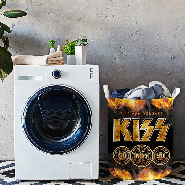 Kiss Band Laundry Basket - HOATT 2821