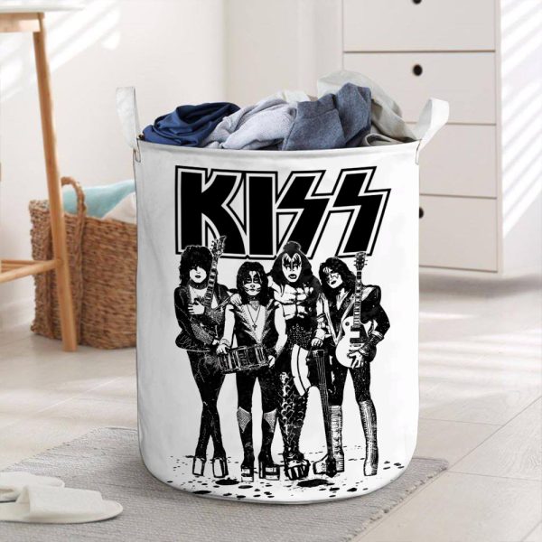 Kiss Band Laundry Basket - HOATT 2854