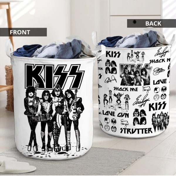 Kiss Band Laundry Basket - HOATT 2854
