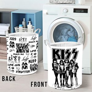Kiss Band Laundry Basket - HOATT 2854