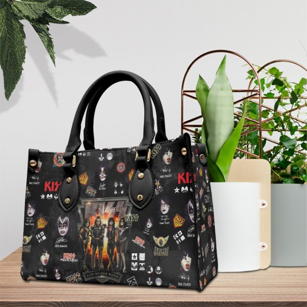 Kiss Band Leather HandBag - HOATT 3666